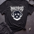 Death Metal Maltipoo Dark Tshirt