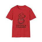 Coffee and Canines Tshirt