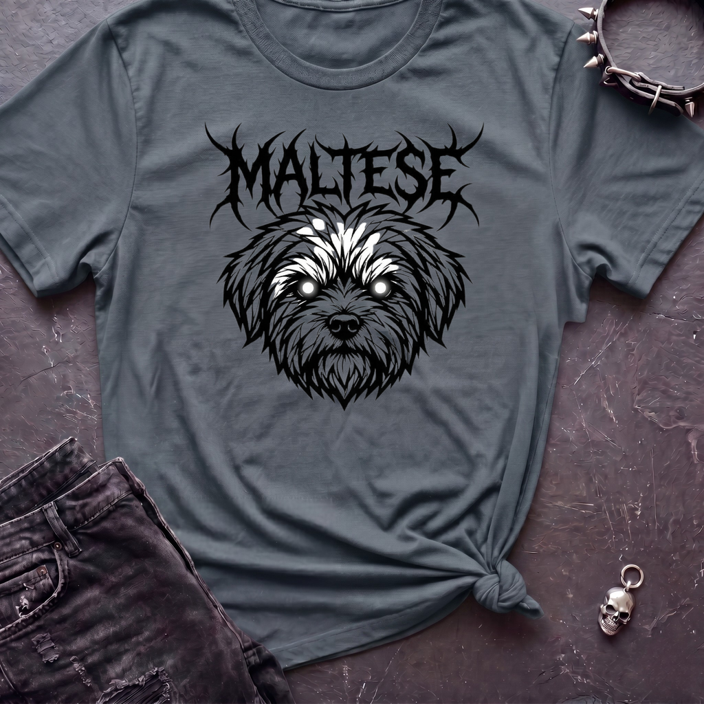 Death Metal Maltese Tshirt