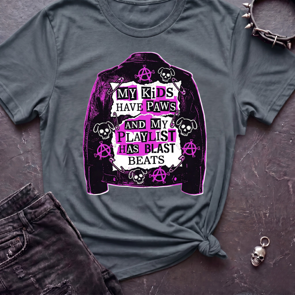 Paws and Blastbeats Tshirt