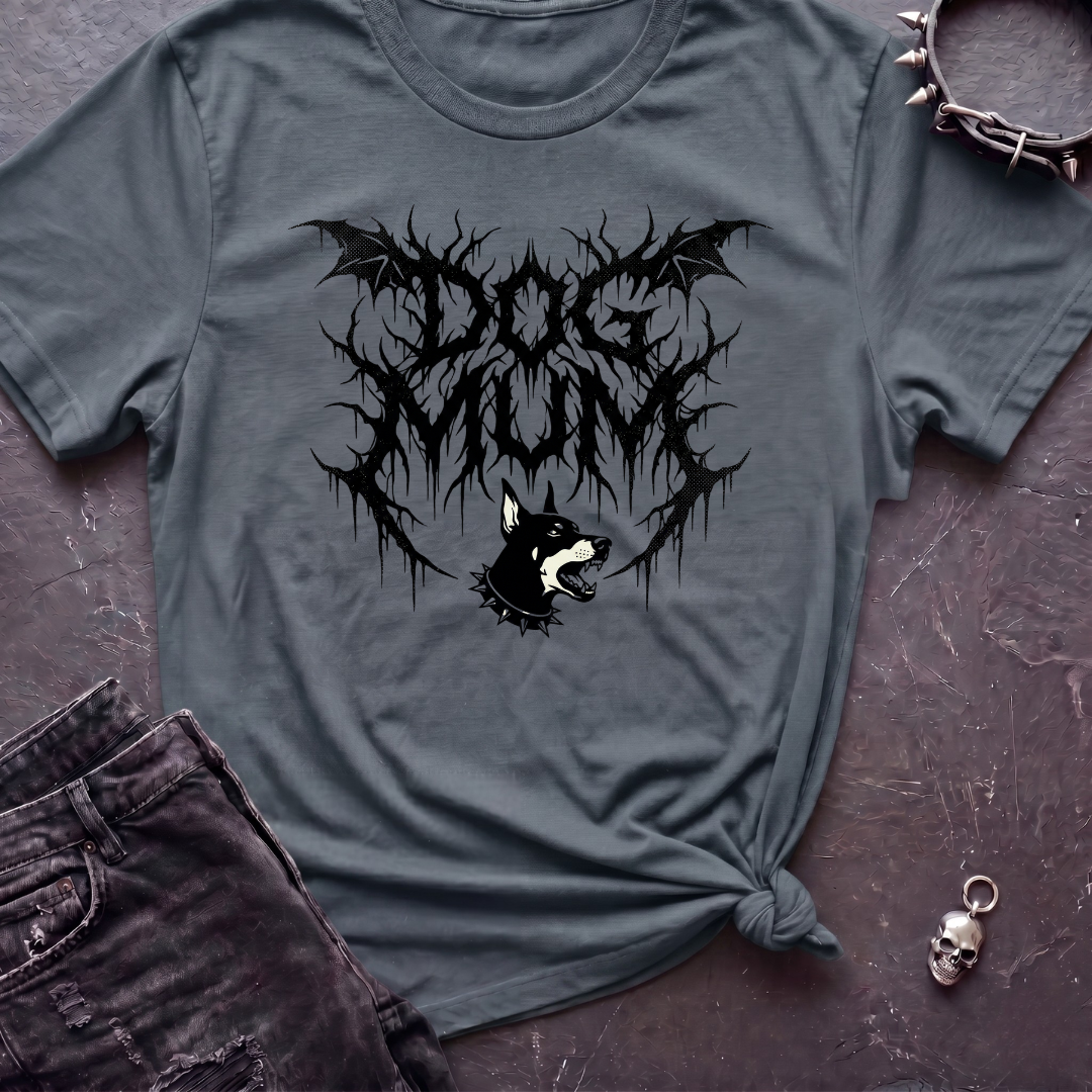 Dog Mum Death Metal 3 Tshirt