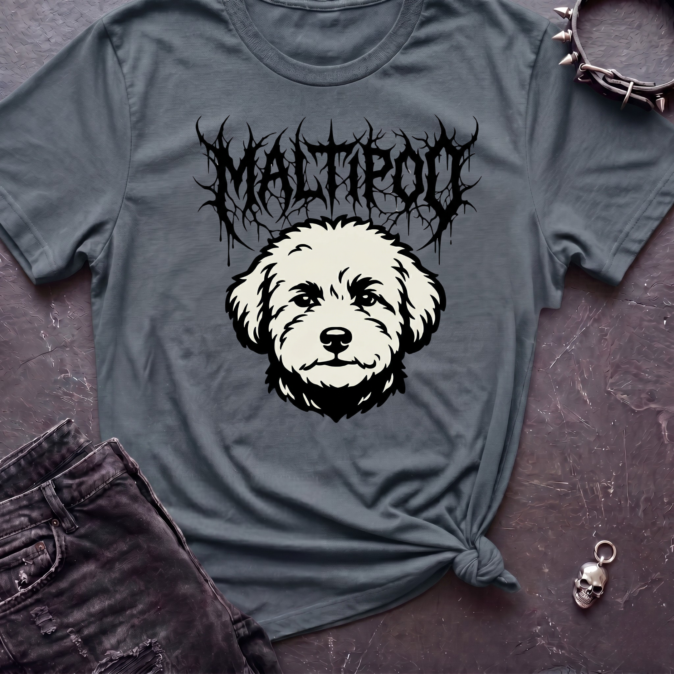 Death Metal Maltipoo Tshirt
