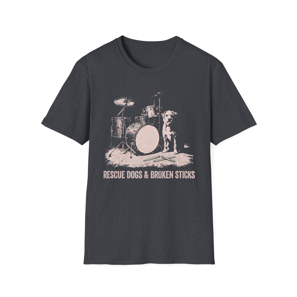 RESCUE DOGS & BROKEN STICKS TSHIRT