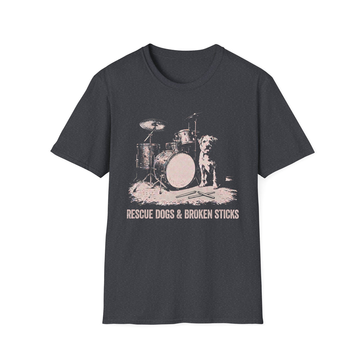 RESCUE DOGS & BROKEN STICKS TSHIRT