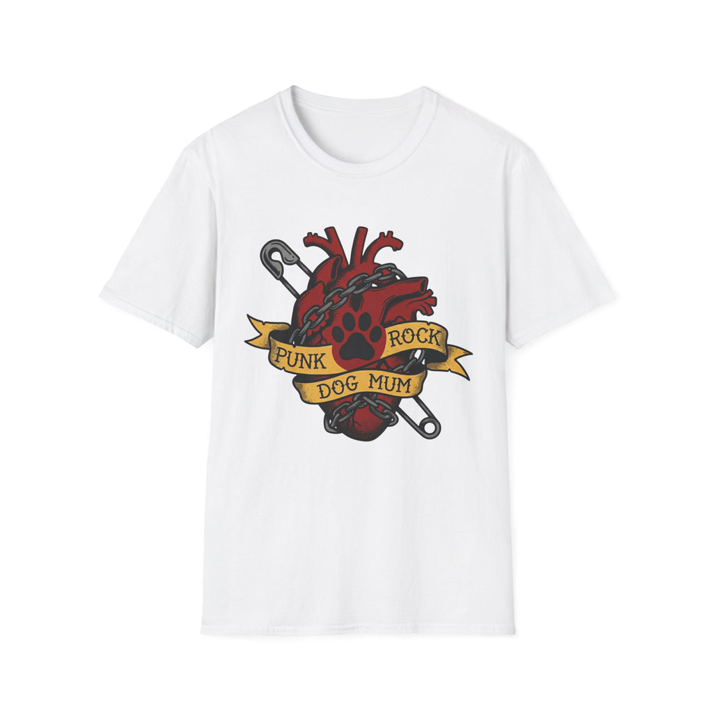 Punk Rock Dog Mum Tshirt