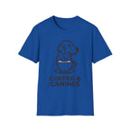 Coffee and Canines Tshirt