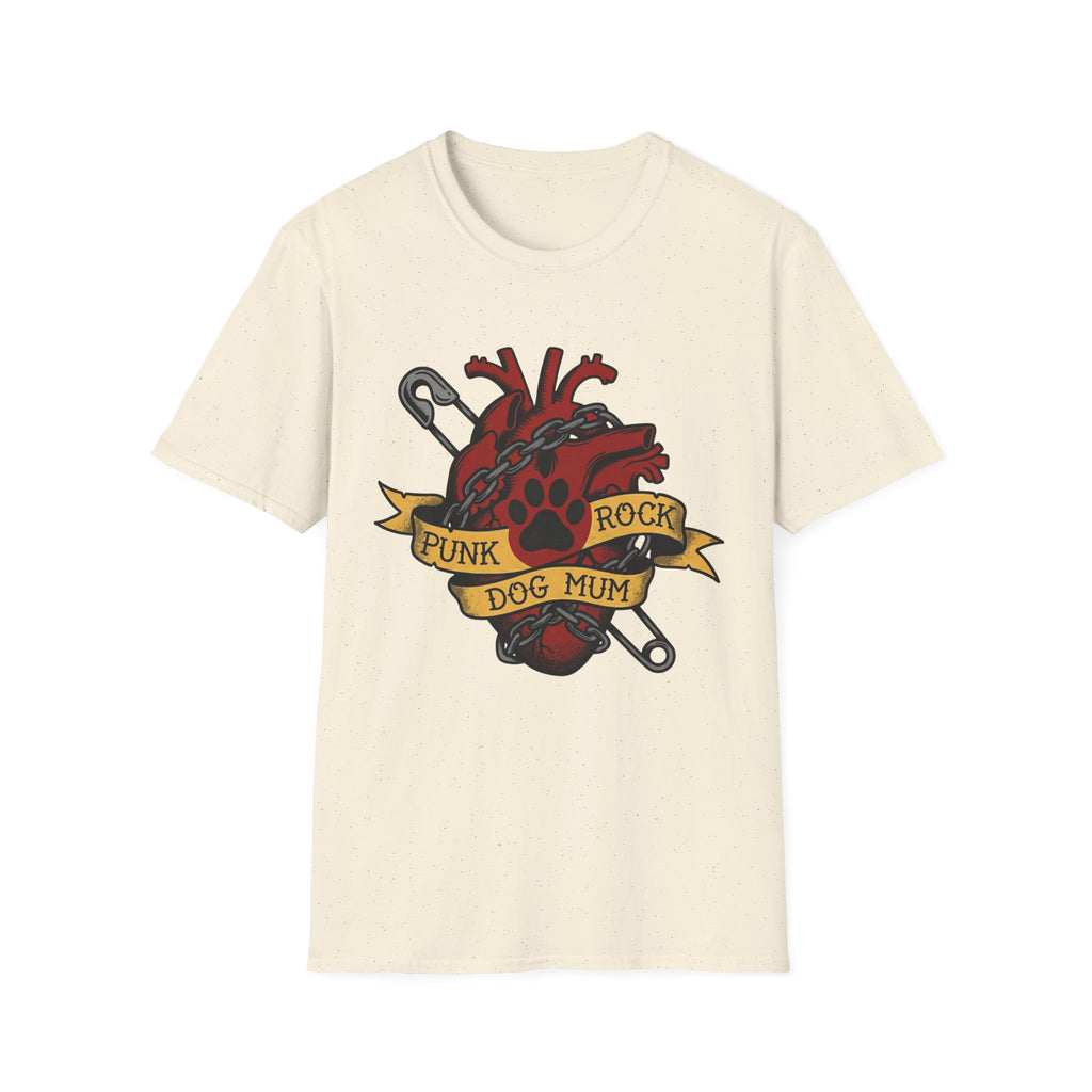 Punk Rock Dog Mum Tshirt