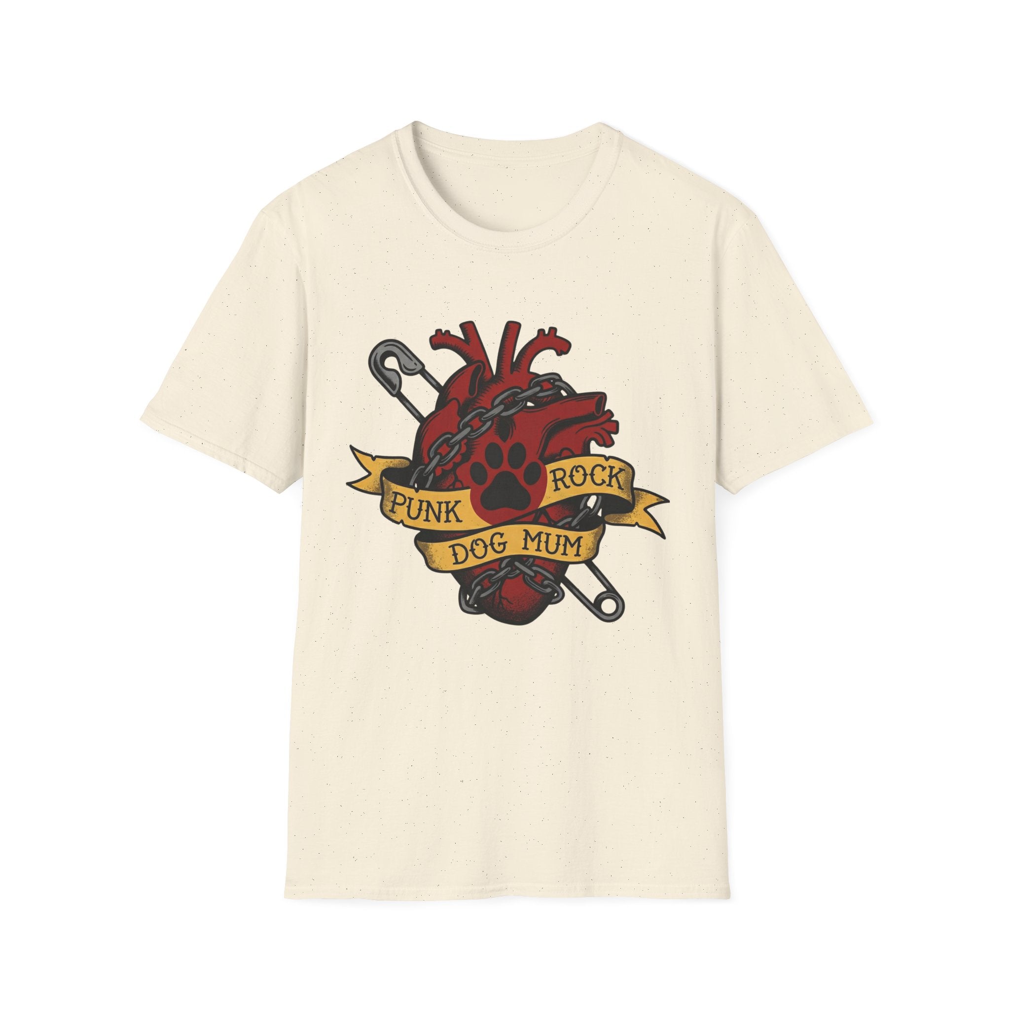 Punk Rock Dog Mum Tshirt