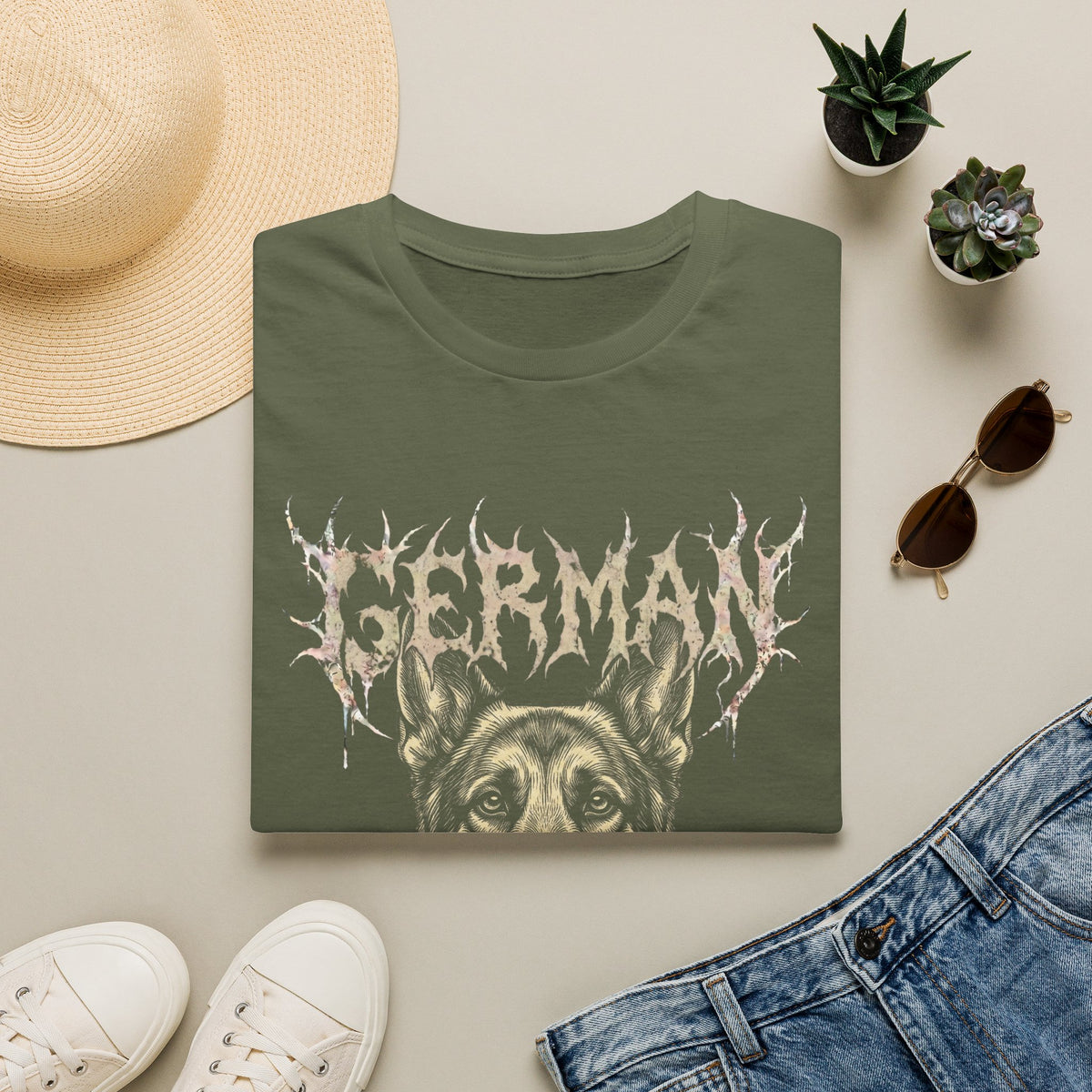 DEATH METAL DARK GERMAN TSHIRT
