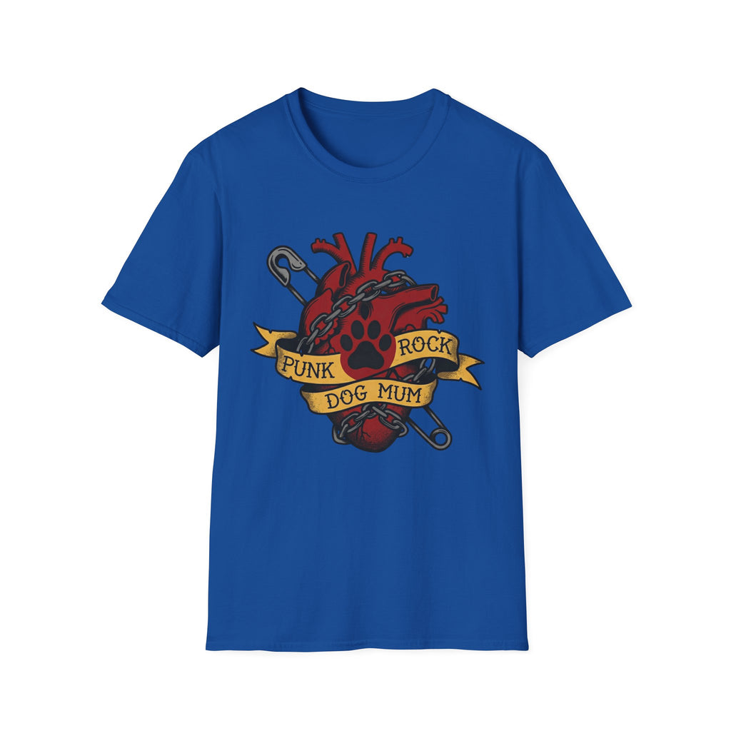 Punk Rock Dog Mum Tshirt