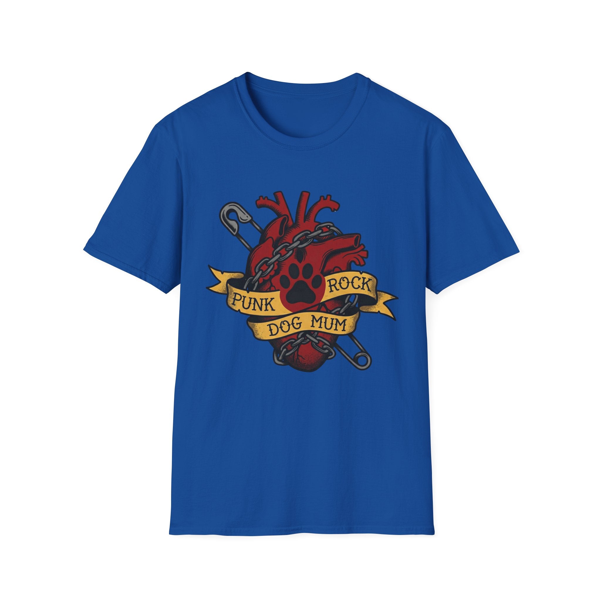 Punk Rock Dog Mum Tshirt