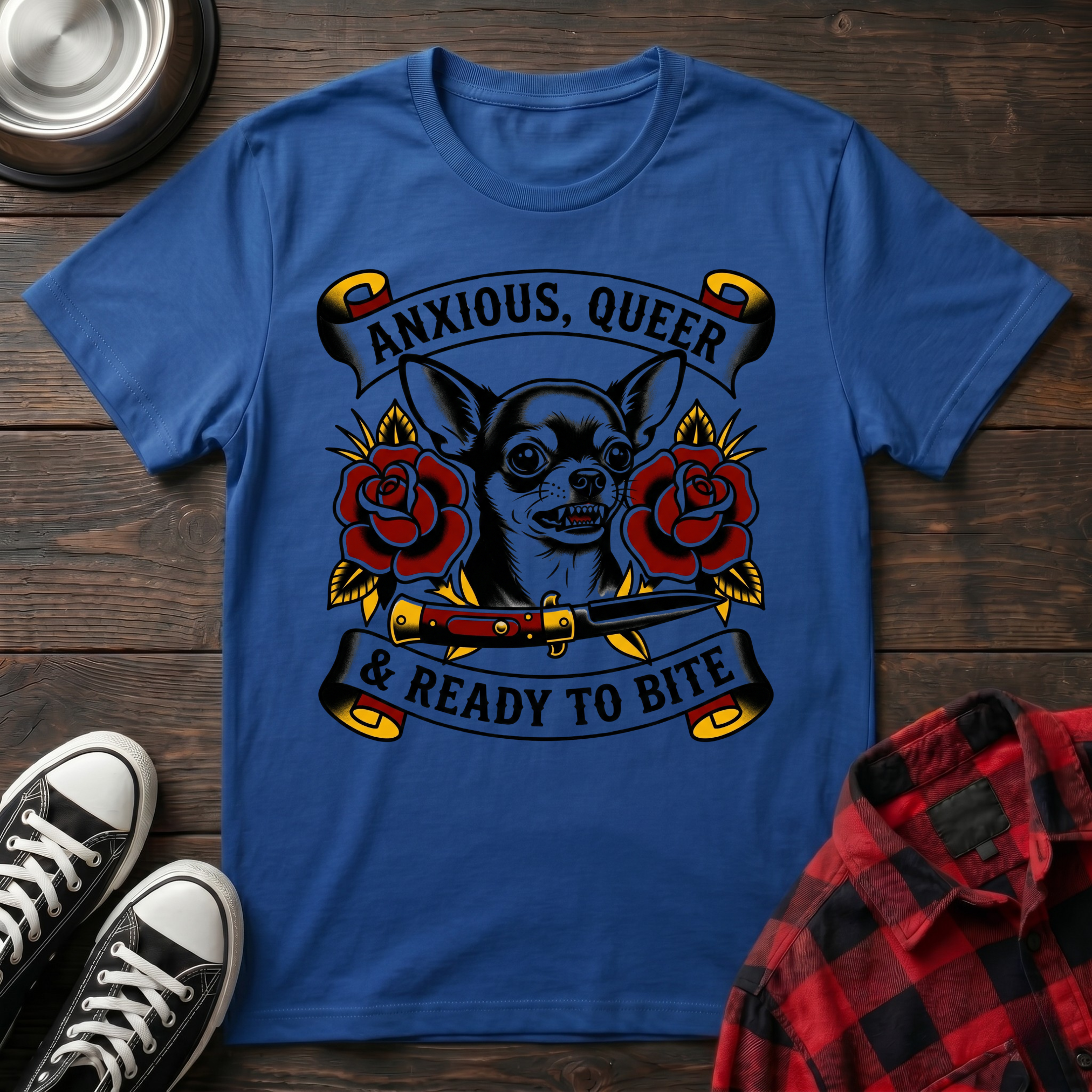 Anxious Queer Tshirt