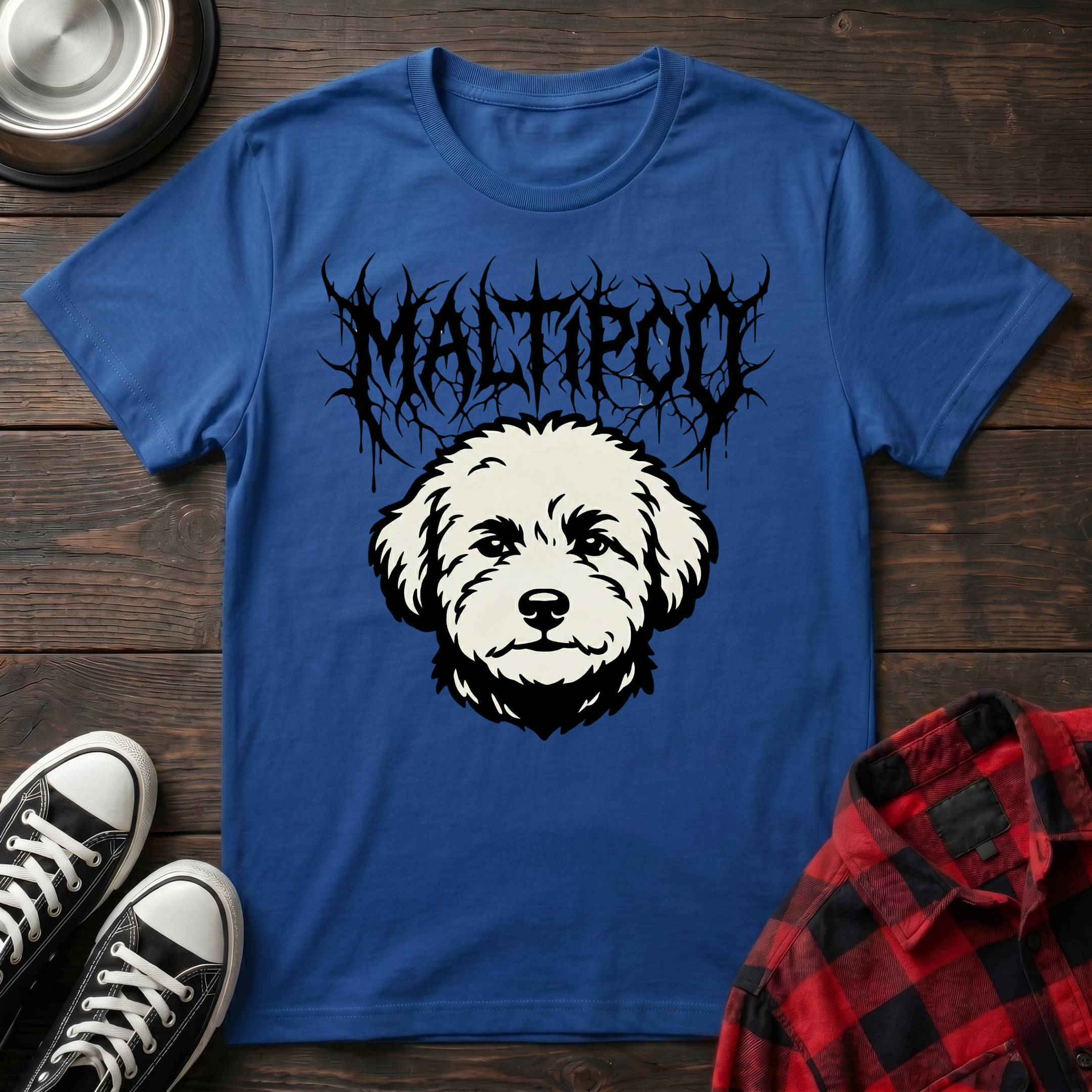 Death Metal Maltipoo Tshirt