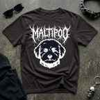 Death Metal Maltipoo Dark Tshirt