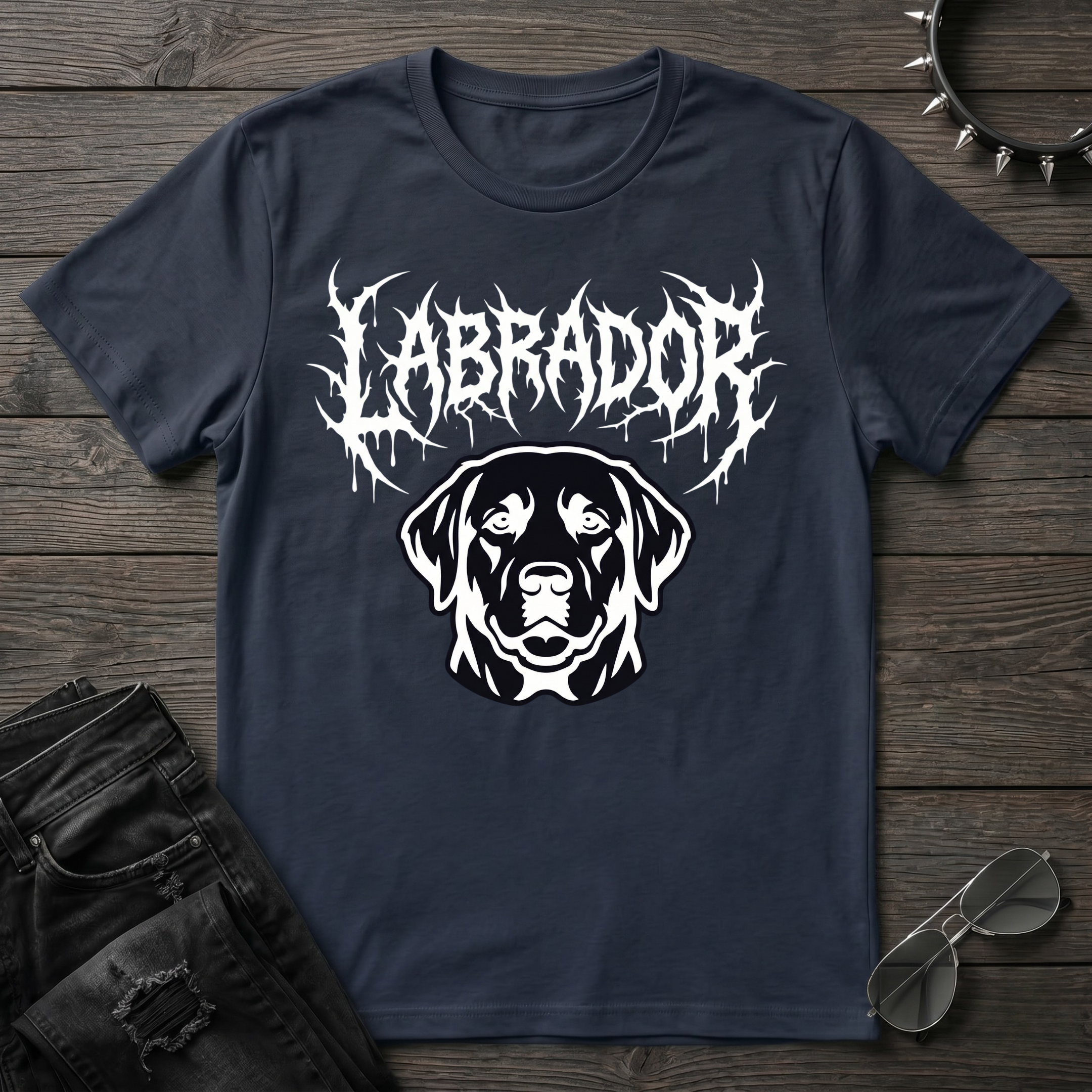 Death Metal Labrador Tshirt