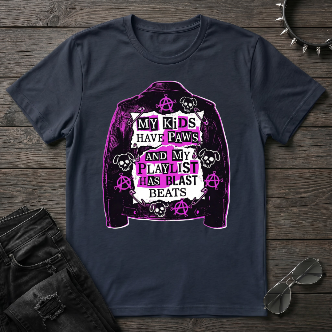 Paws and Blastbeats Tshirt