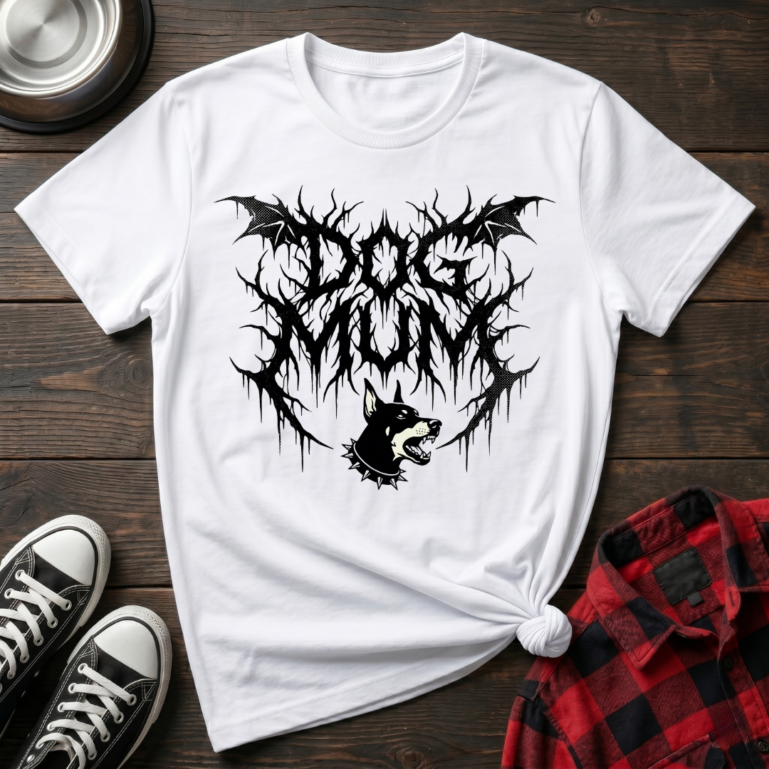 Dog Mum Death Metal 3 Tshirt