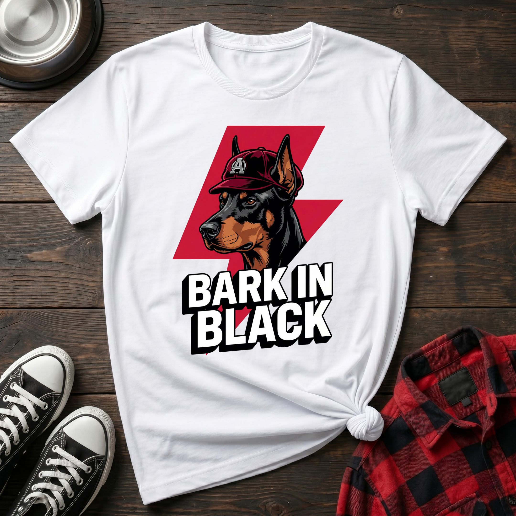 Bark in Black Tshirt