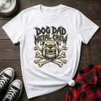 Dog Dad Metal Crew Tshirt