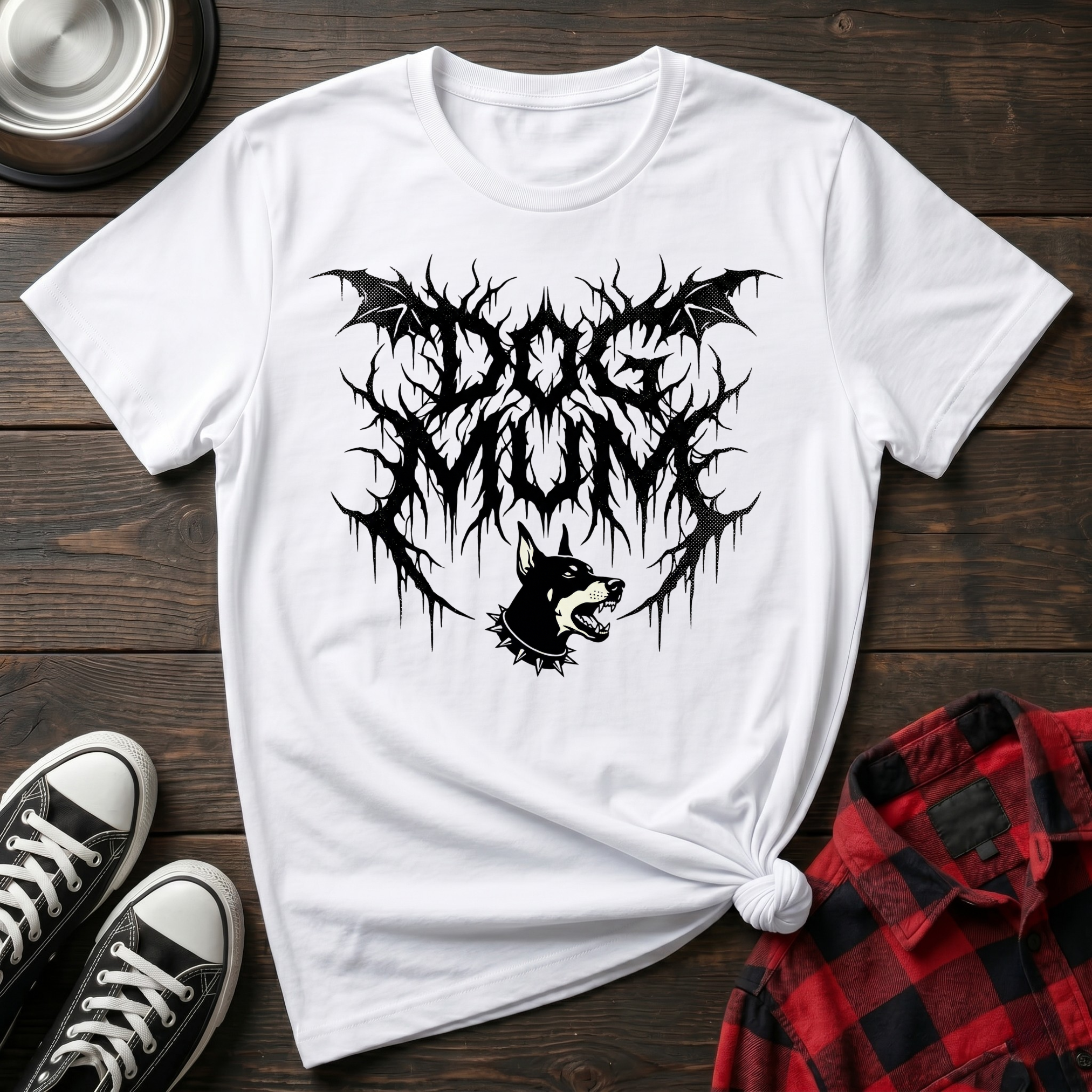 Dog Mum Death Metal Tshirt