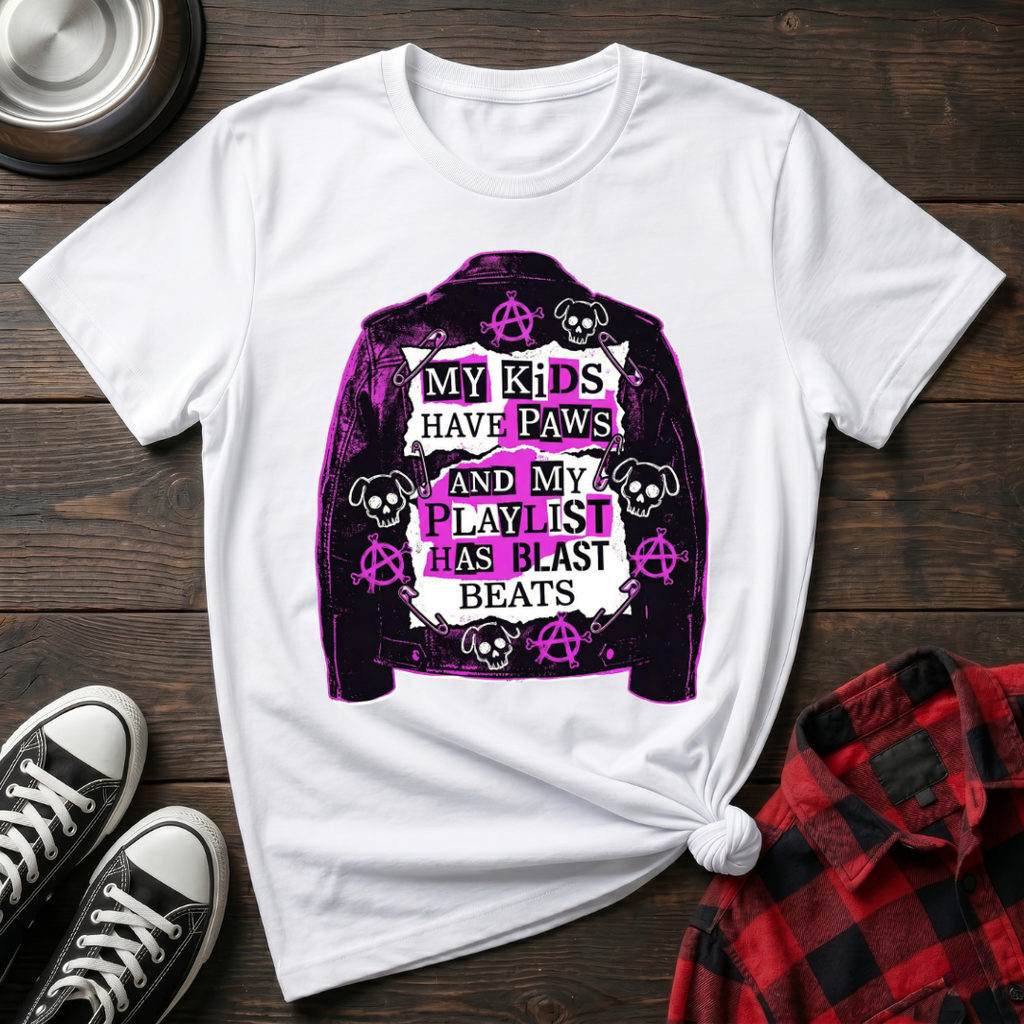 Paws and Blastbeats Tshirt