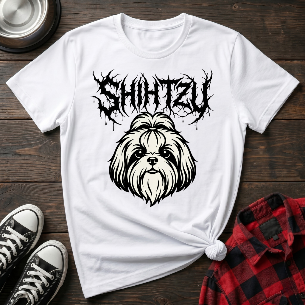 Death Metal Shihtzu Tshirt
