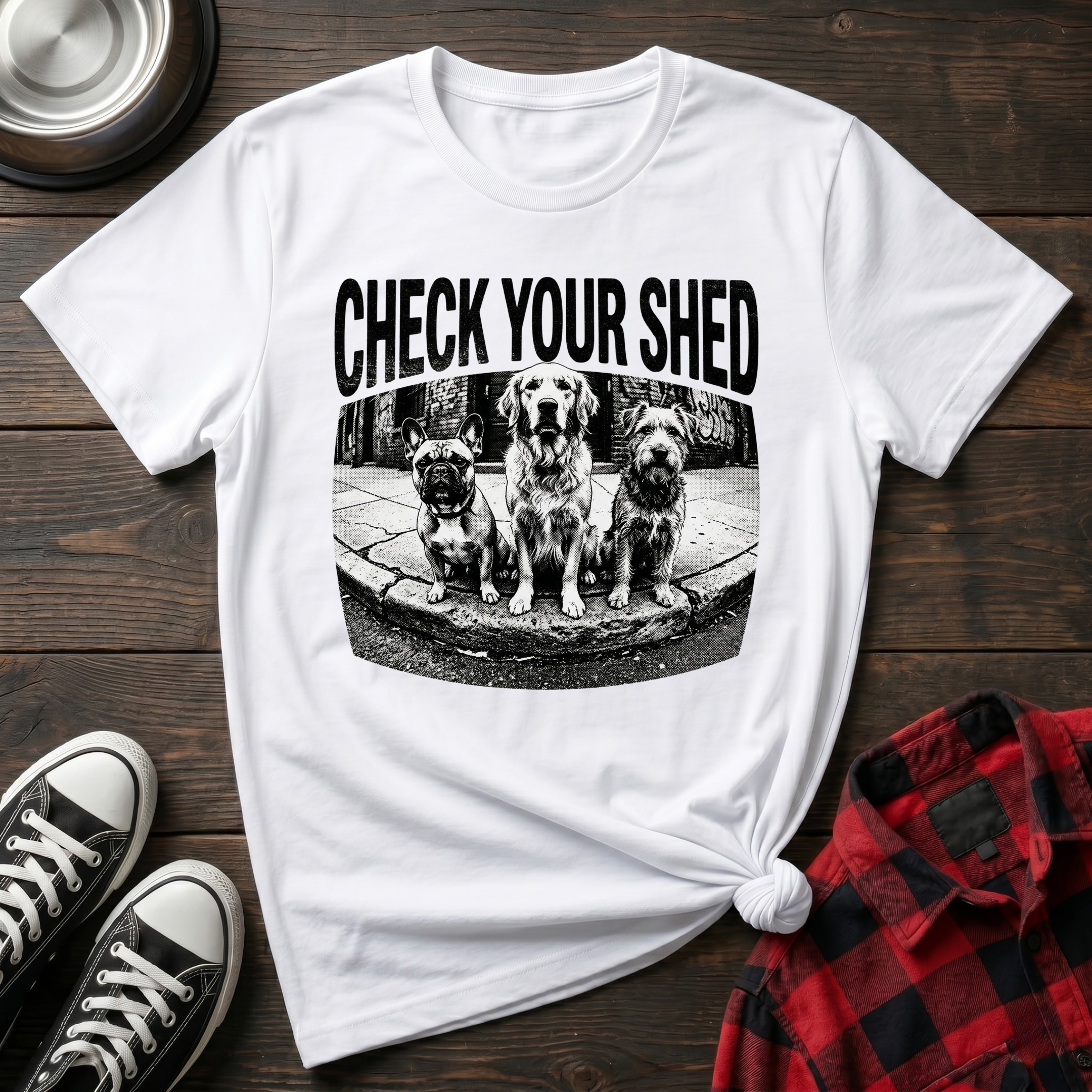 Check Your Shed Tshirt