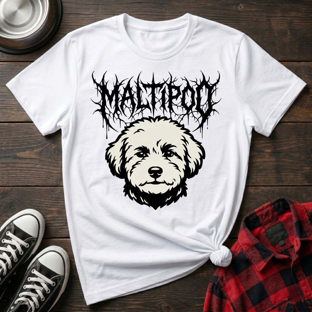 Death Metal Maltipoo Tshirt