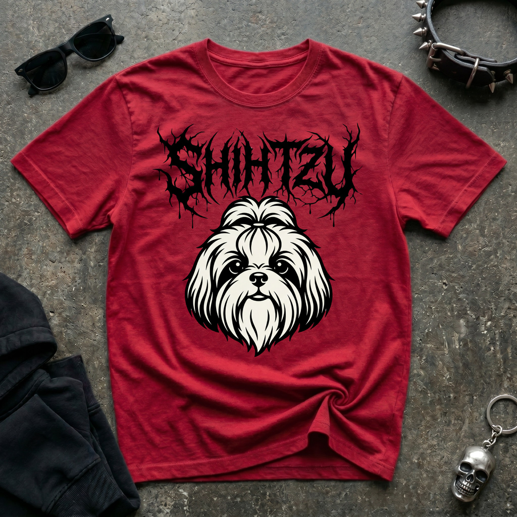 Death Metal Shihtzu Tshirt