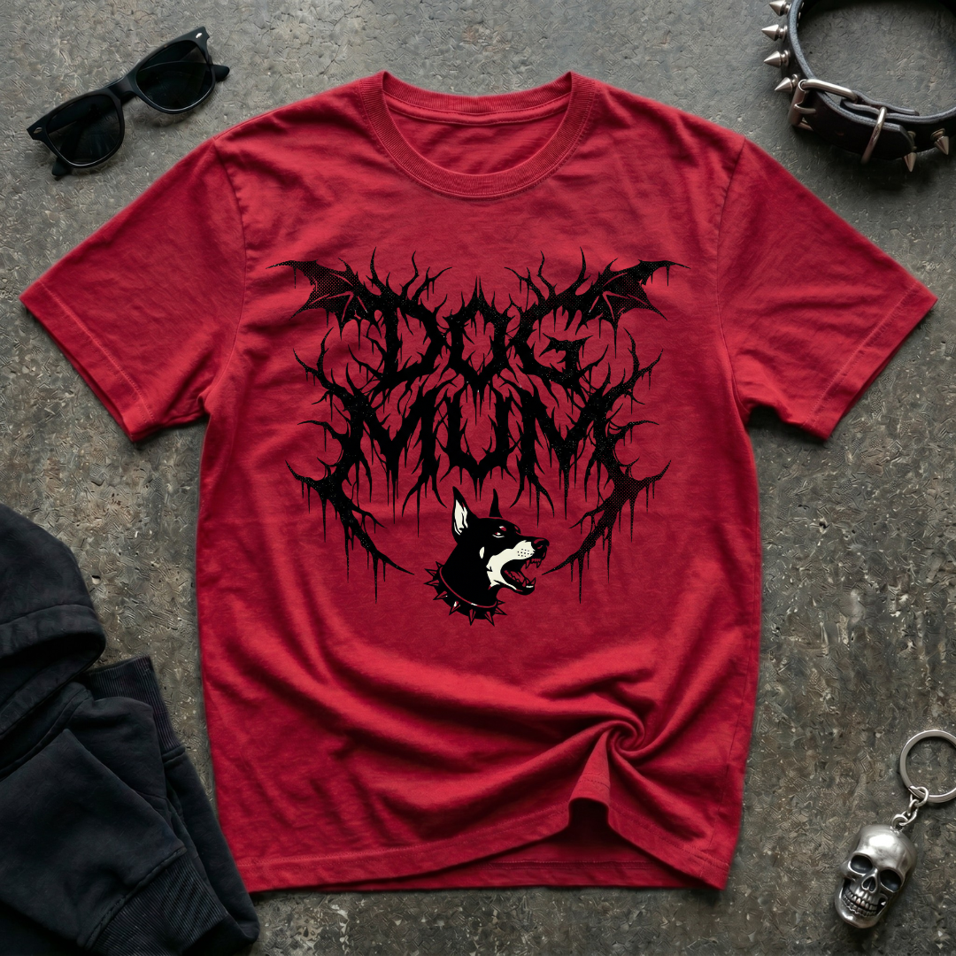 Dog Mum Death Metal 3 Tshirt