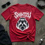 Death Metal Shihtzu Dark Tshirt