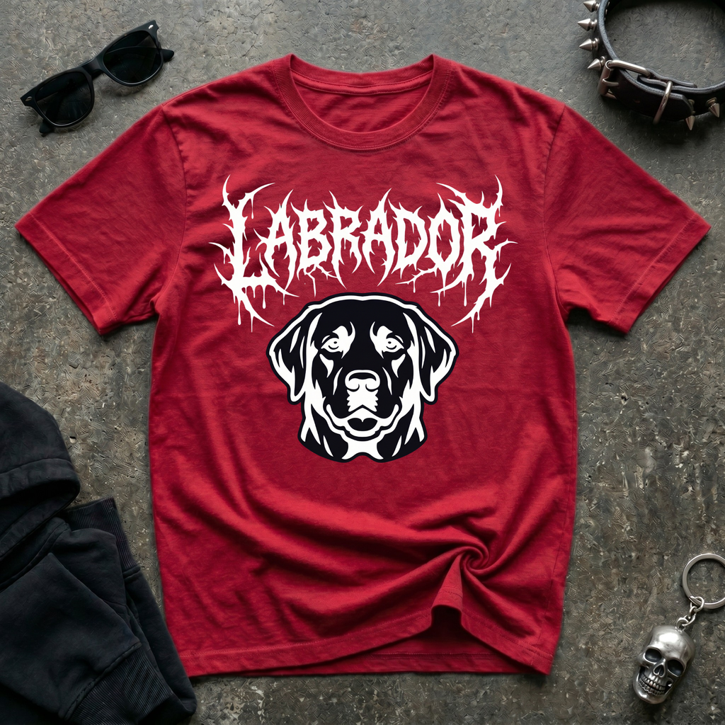 Death Metal Labrador Tshirt