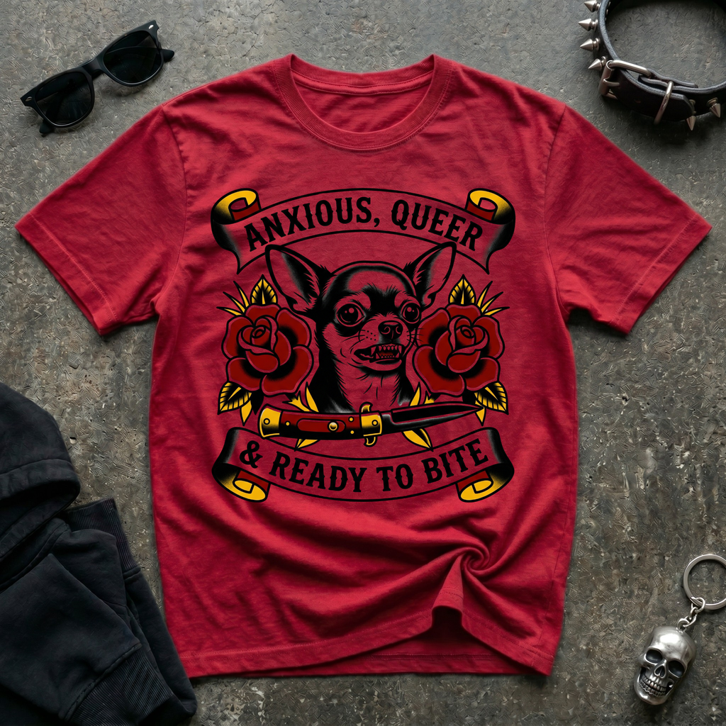 Anxious Queer Tshirt