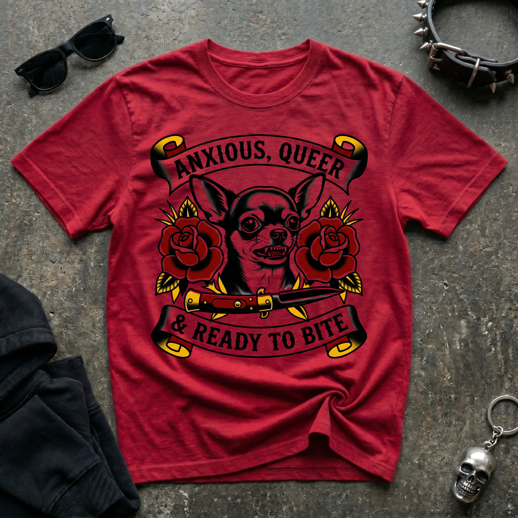 Anxious Queer Tshirt