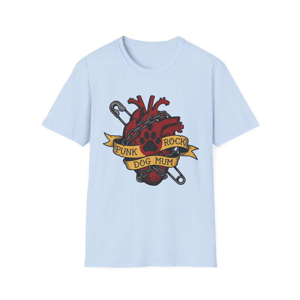 Punk Rock Dog Mum Tshirt
