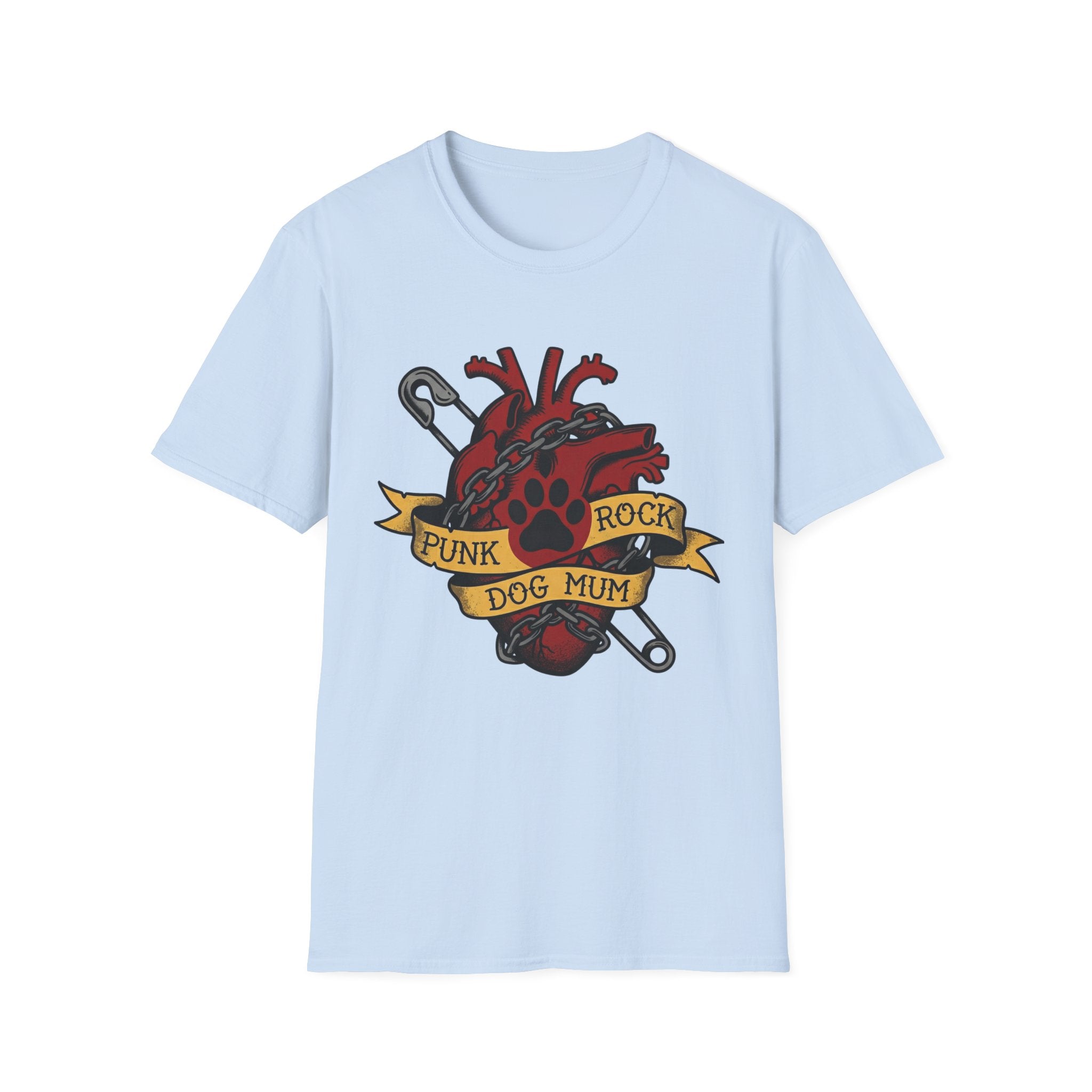 Punk Rock Dog Mum Tshirt