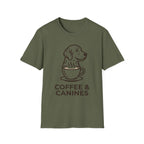 Coffee and Canines Tshirt