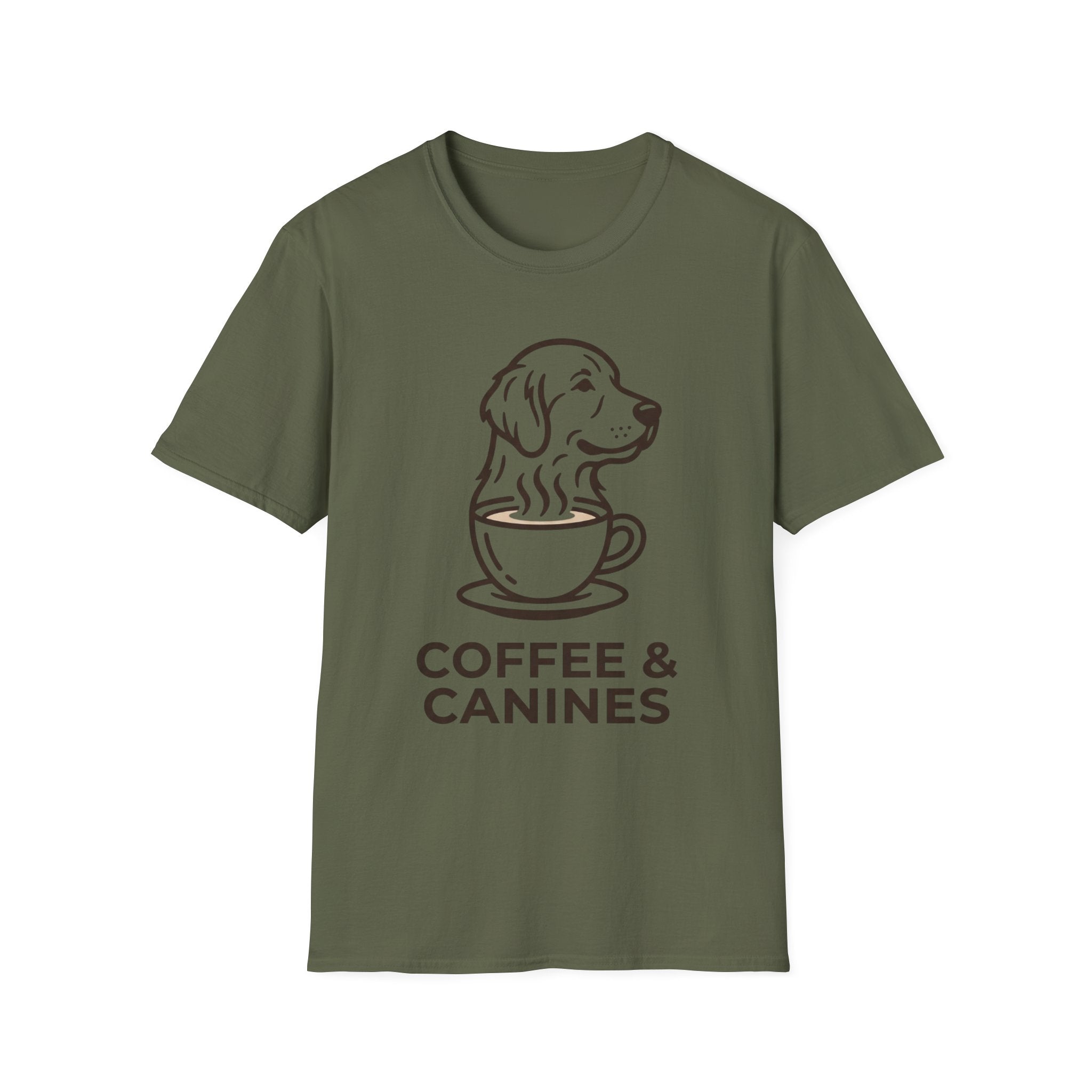 Coffee and Canines Tshirt