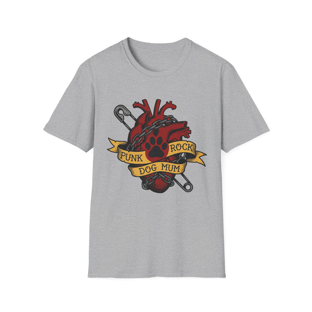 Punk Rock Dog Mum Tshirt