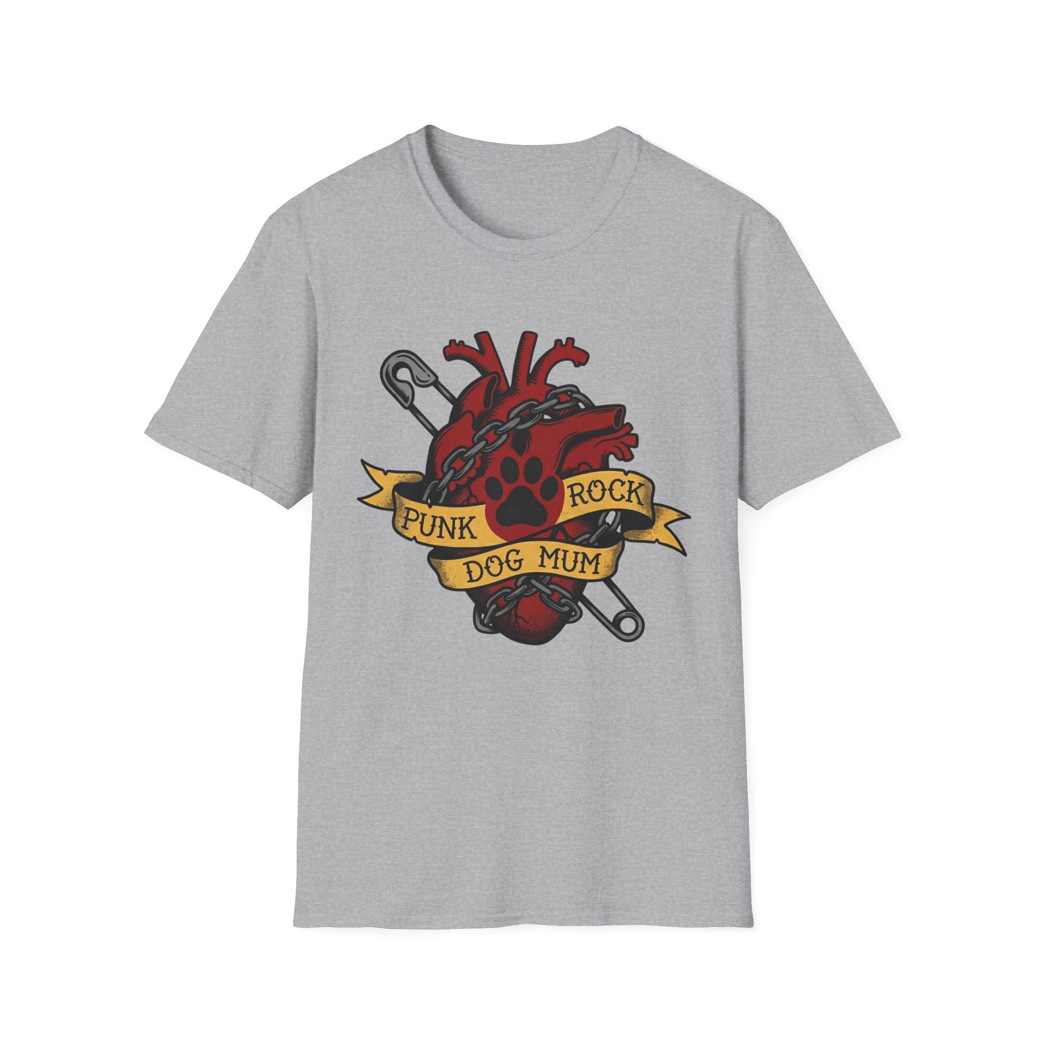 Punk Rock Dog Mum Tshirt