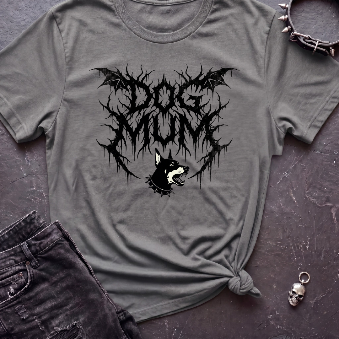 Dog Mum Death Metal 3 Tshirt