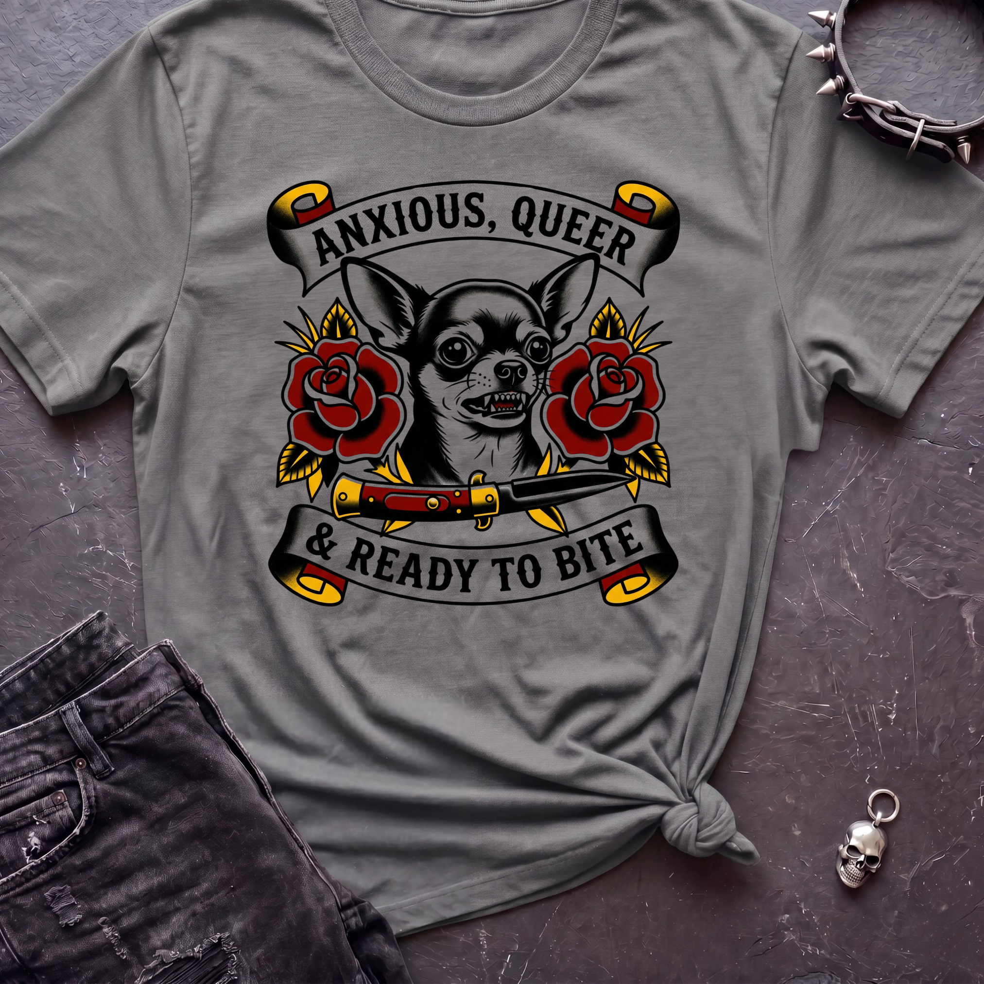 Anxious Queer Tshirt