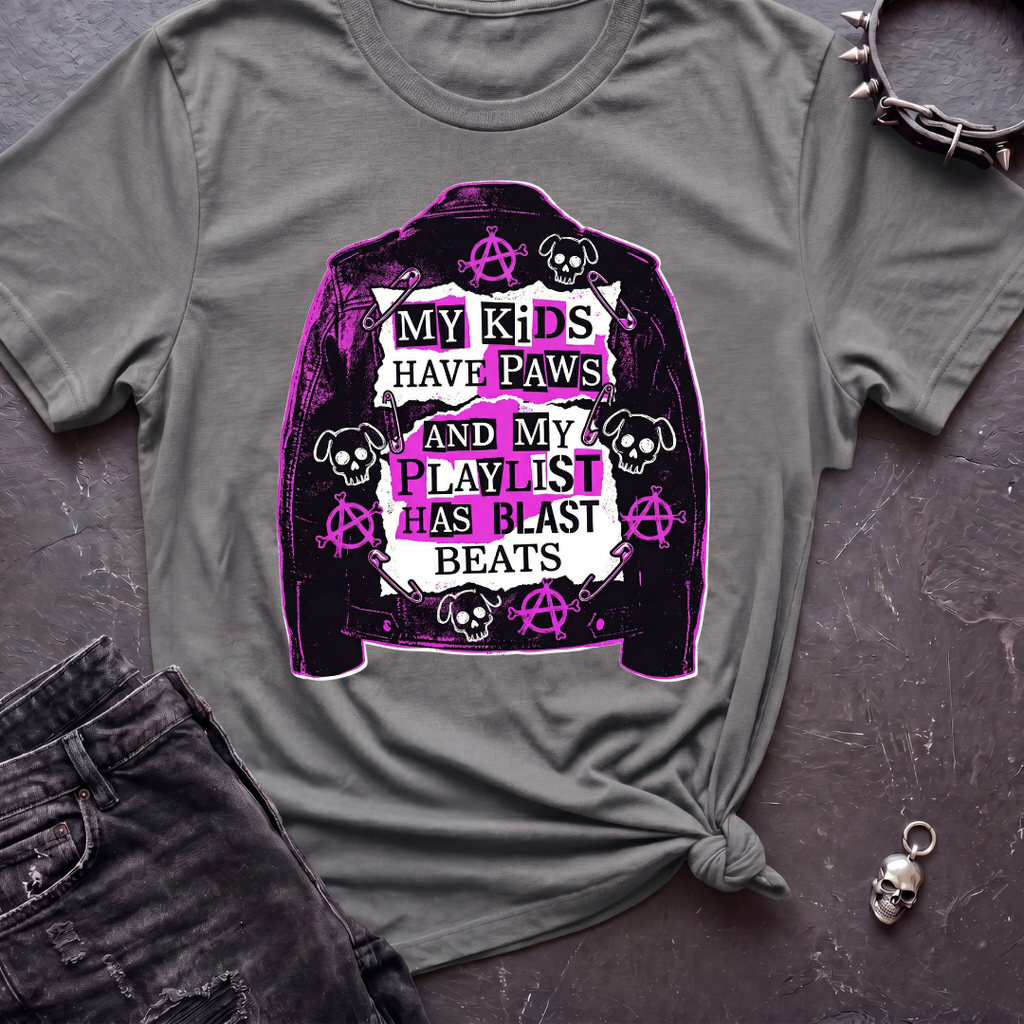 Paws and Blastbeats Tshirt