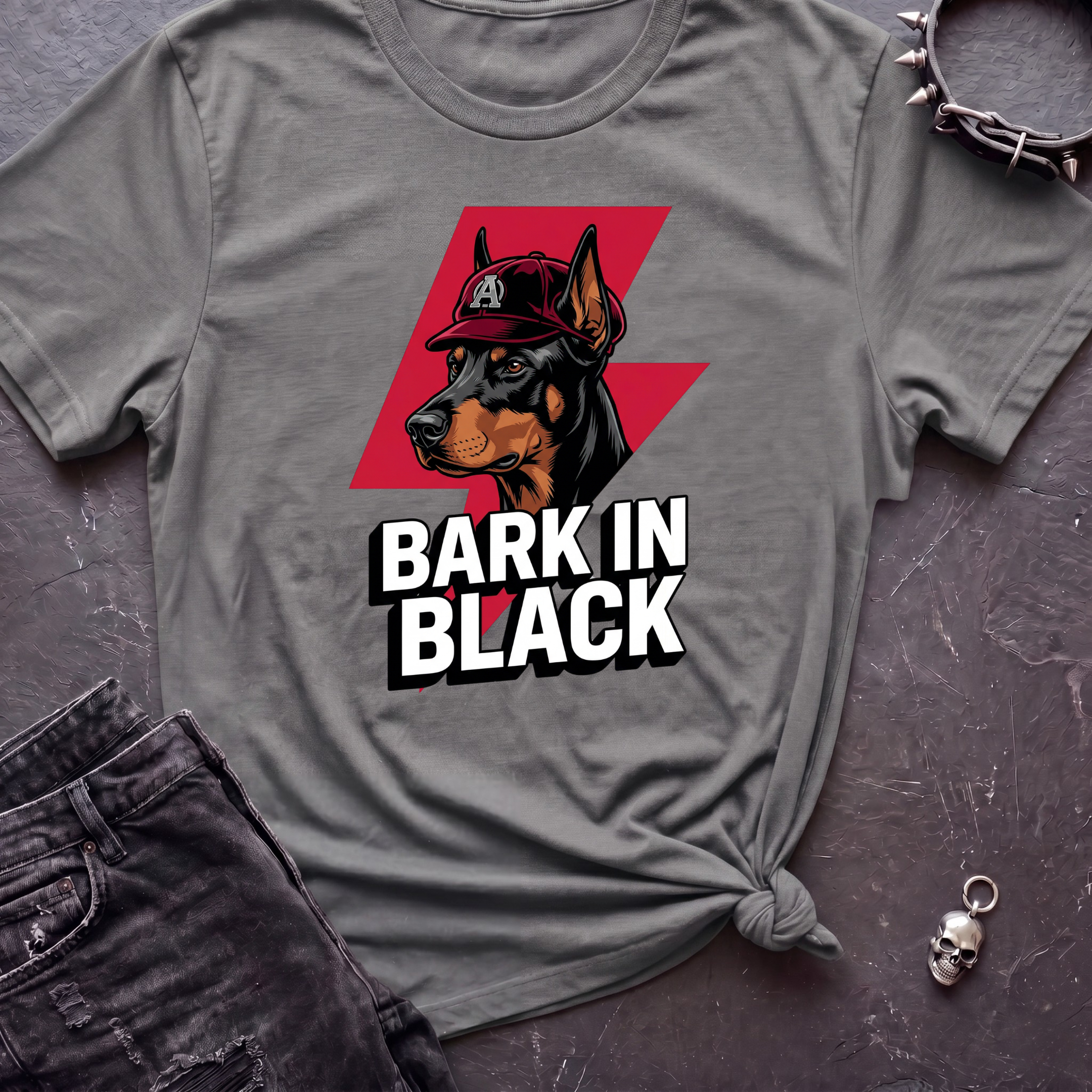 Bark in Black Tshirt