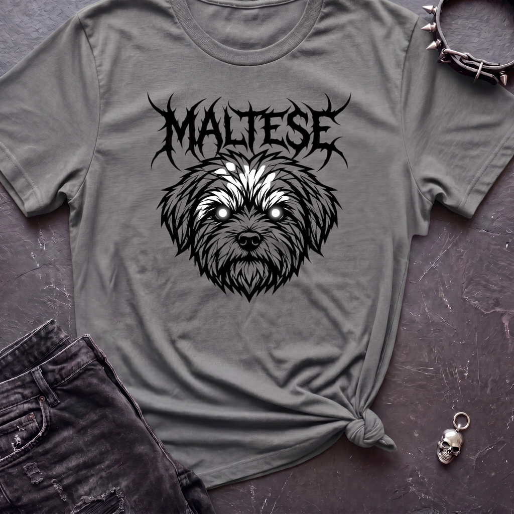Death Metal Maltese Tshirt