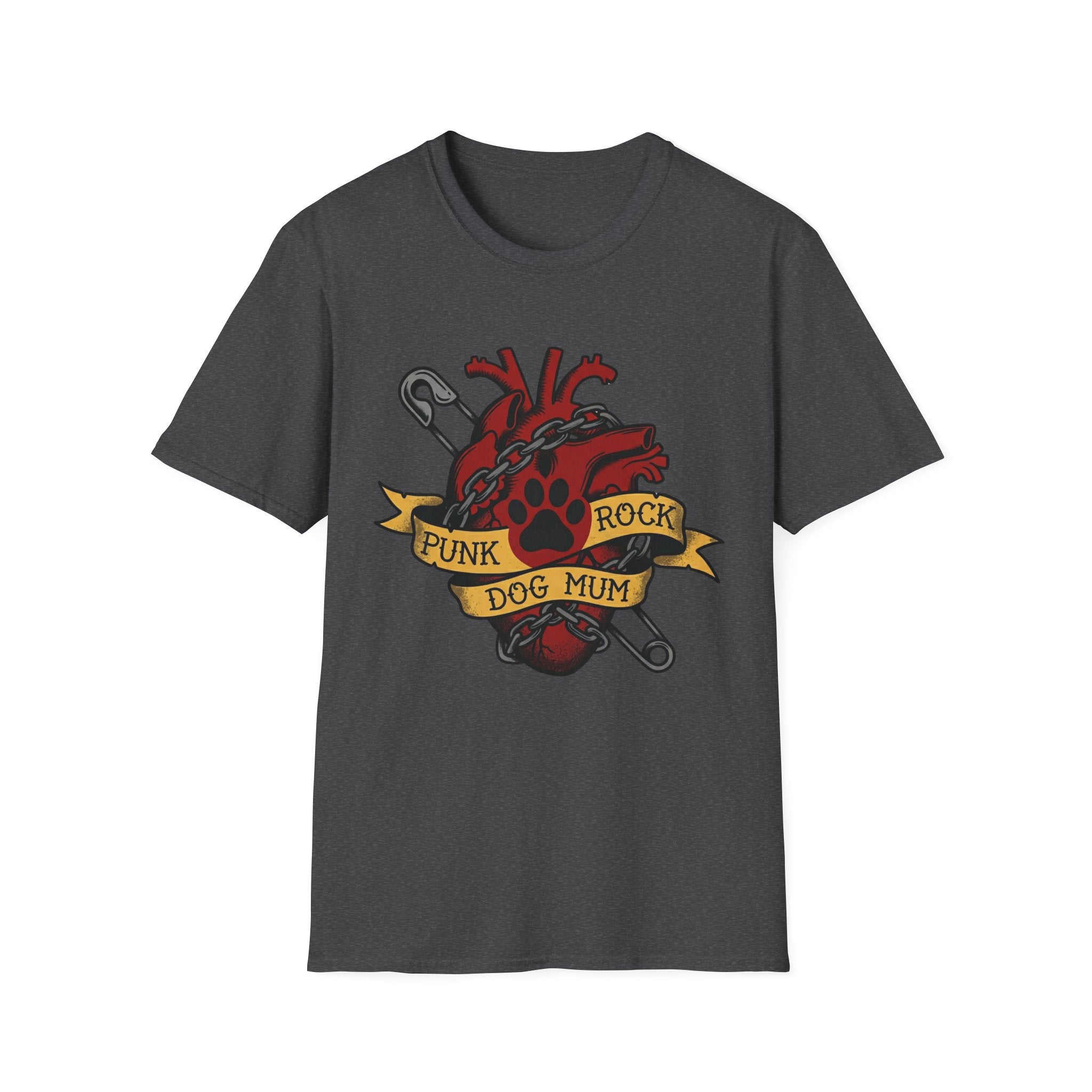 Punk Rock Dog Mum Tshirt