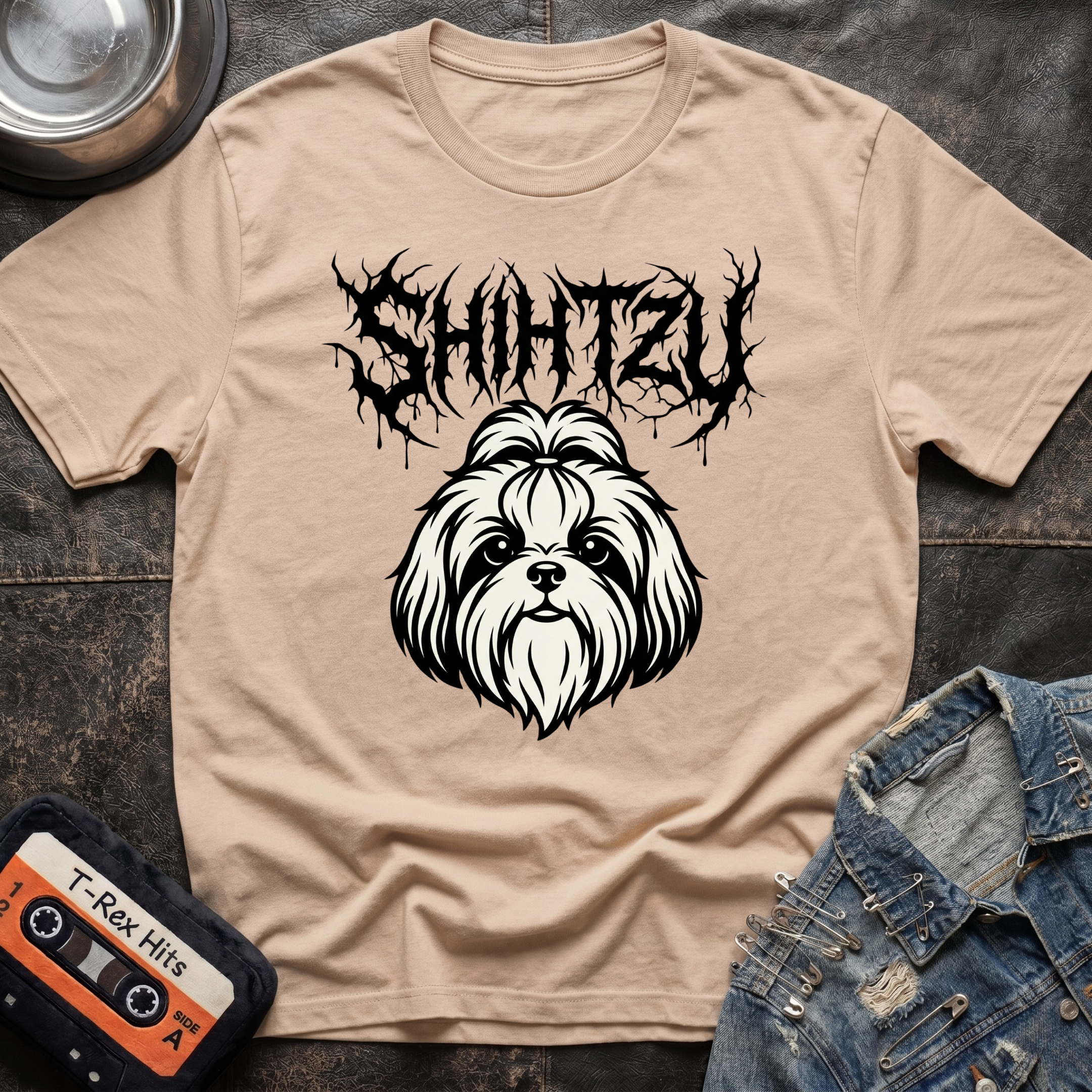 Death Metal Shihtzu Tshirt