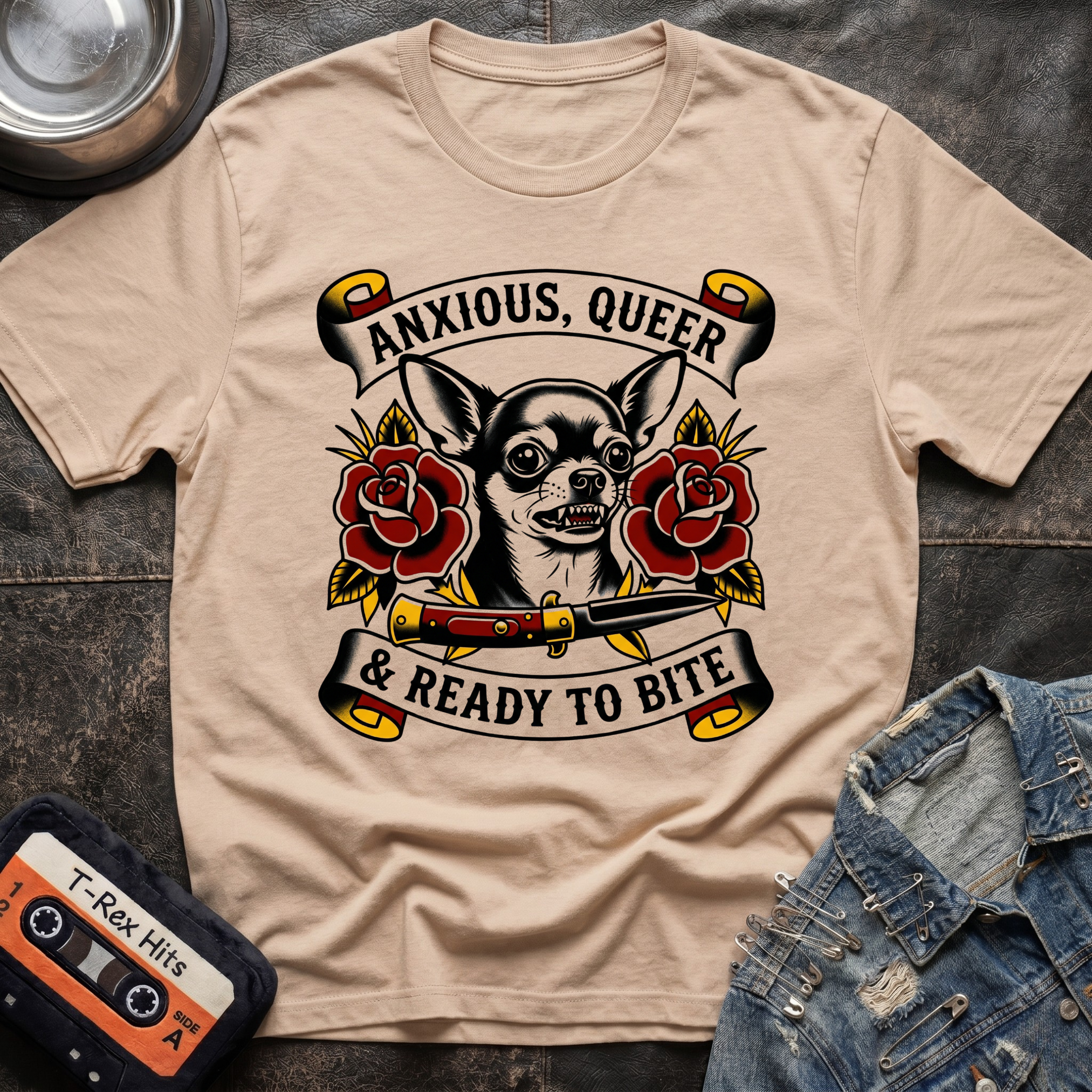 Anxious Queer Tshirt