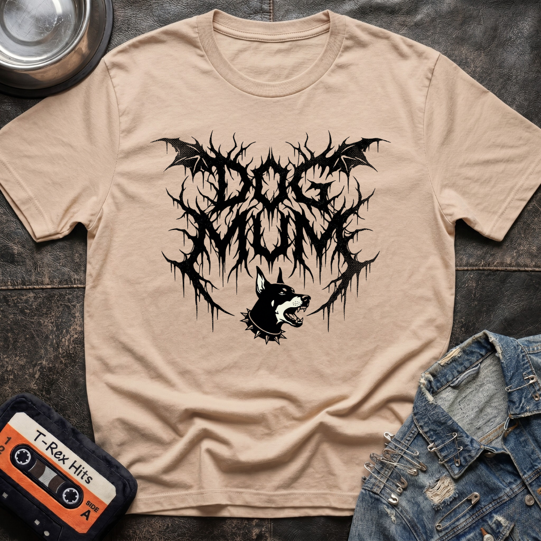 Dog Mum Death Metal 3 Tshirt