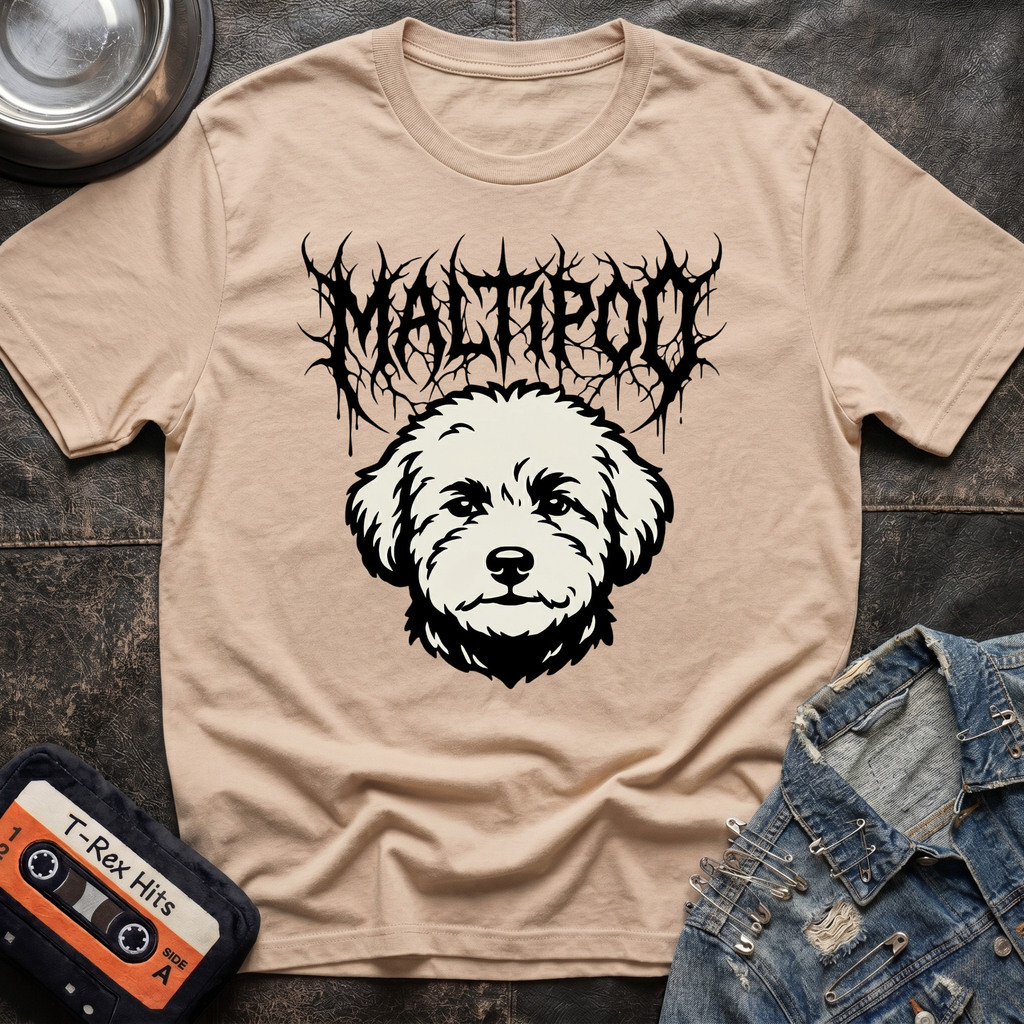 Death Metal Maltipoo Tshirt